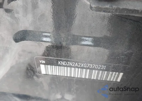 2016 Kia Soul из США, поврежденный, VIN KNDJN2A2XG7370231